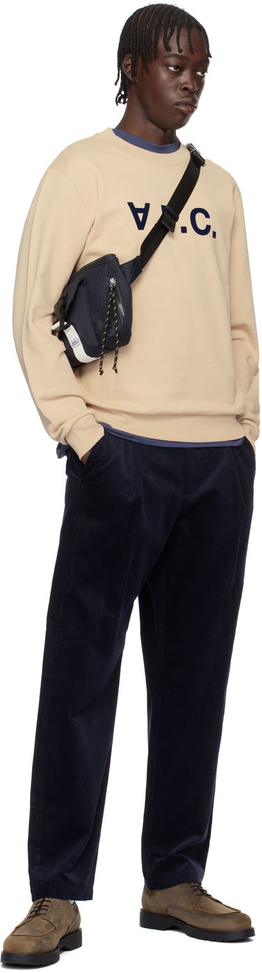 Ľadvinka A.P.C. Trek Waist Bag Modrá | PAAFH.H62219, 4