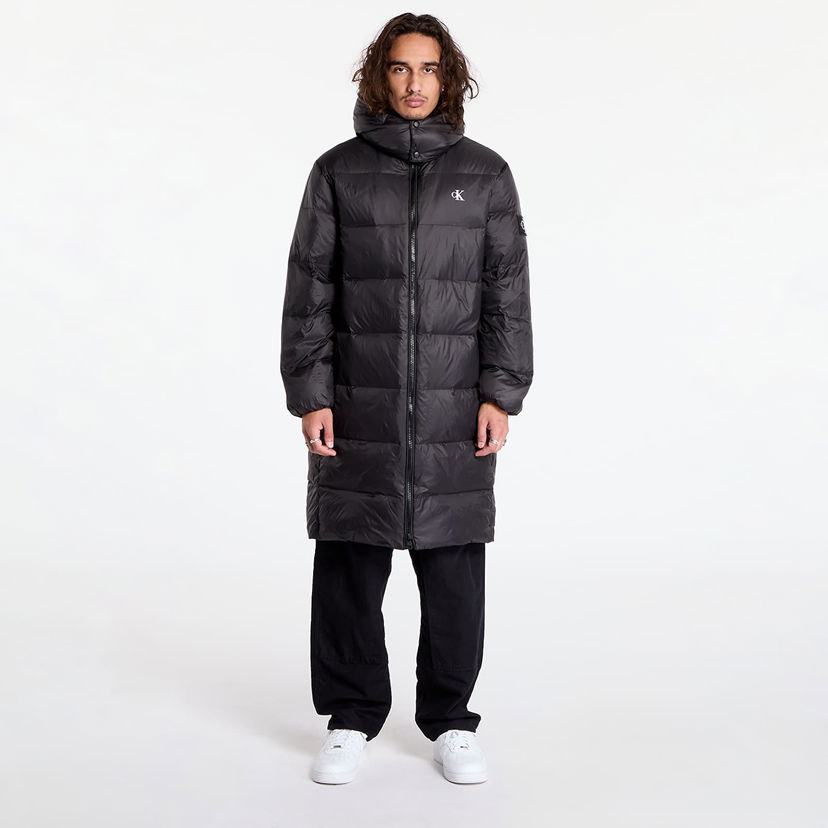 Parka CALVIN KLEIN Essentials Down Long Jacket Black Čierna | J30J326102 BEH