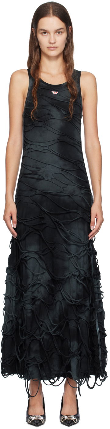 Šaty Diesel Maxi Dress Čierna | A14075 0ANAY, 0