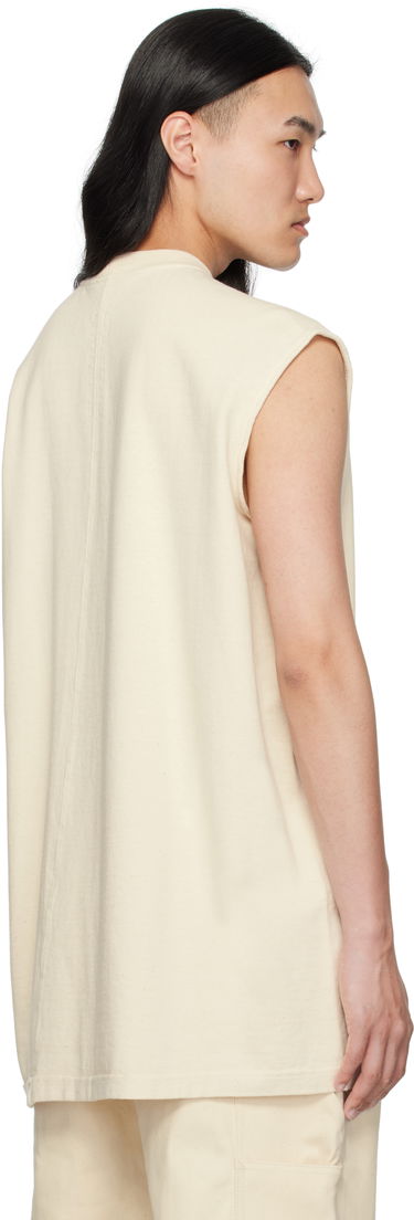 Tielko Rick Owens Rick Owens DRKSHDW Hollywood Tarp Tank Top Béžová | DU01E3158 RIGNP4, 2