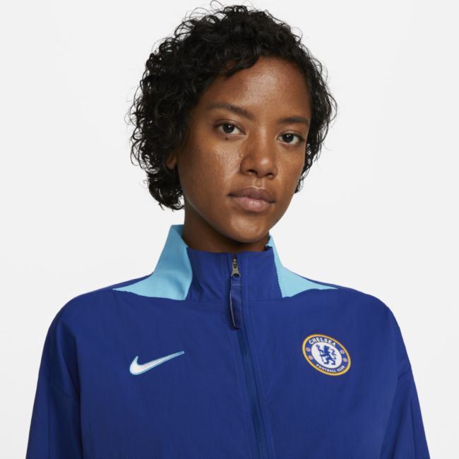 Bunda Nike Chelsea F.C. Dri-FIT Football Jacket Modrá | DJ9712-495, 1