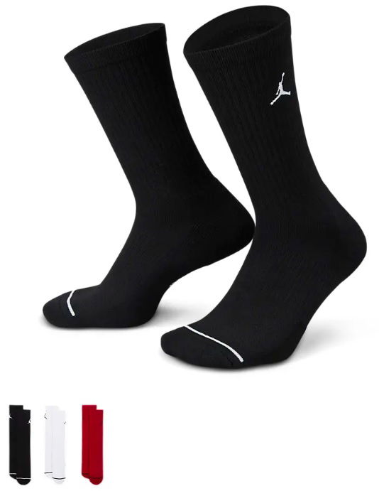 Ponožky Jordan Everyday Crew Socks 3-pack Rôznofarebný | dx9632-902, 0