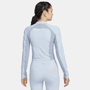 Tričko Nike W NK TRAIL DF LS TOP Tyrkysová | fn4706-440, 4