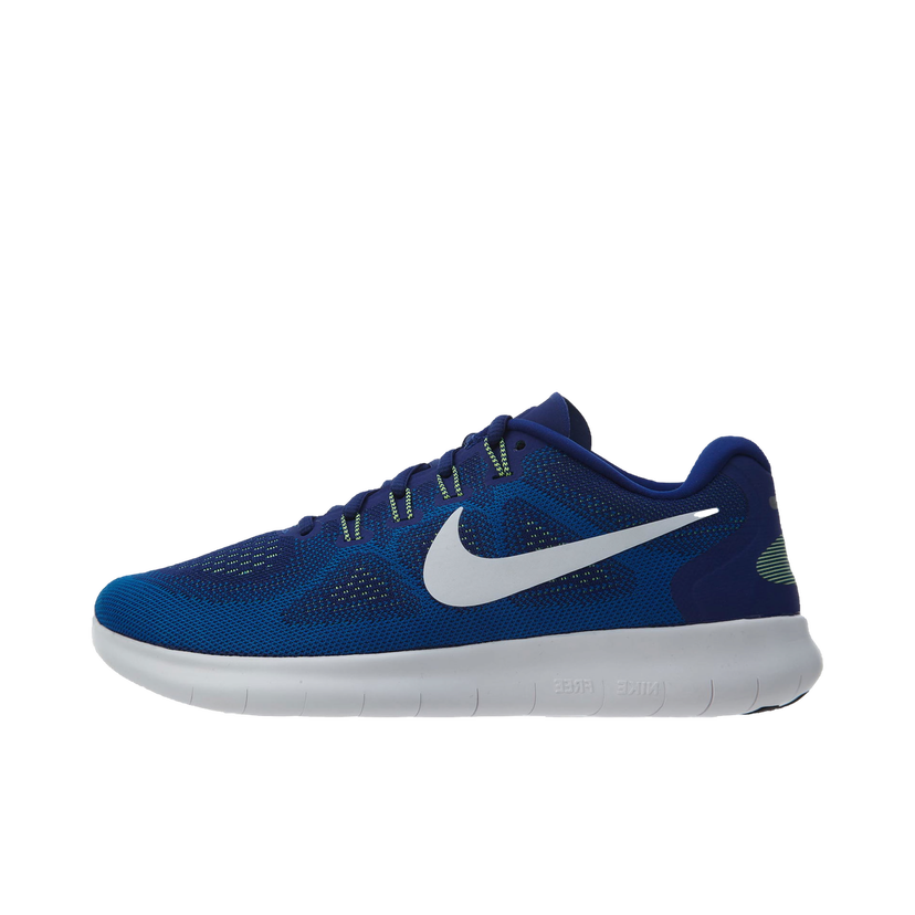 Bežecké topánky Nike Free Rn 2017 Deep Royal Blue White-Soar Navy | 880839-401