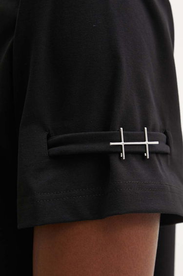 Tričko HELIOT EMIL Black Buckle Detail T-Shirt Čierna | PREAW24.M.09.119, 10