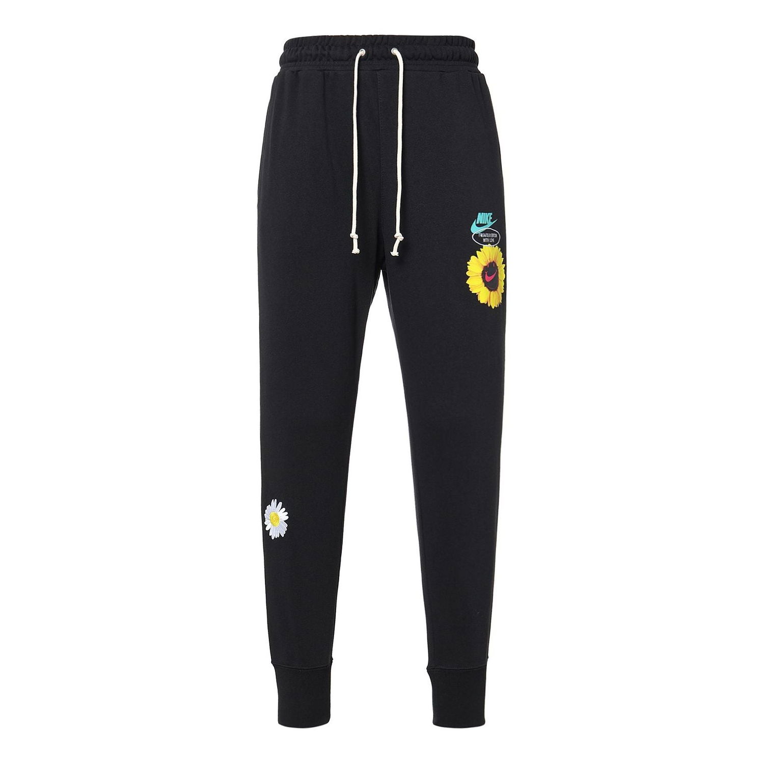 Tepláky Nike Knit Embroidered Joggers Čierna | DM5013-010, 0