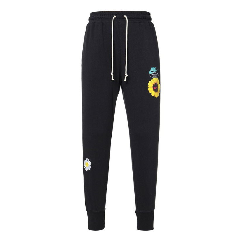 Tepláky Nike Knit Embroidered Joggers Čierna | DM5013-010