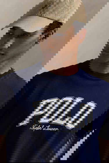 Tričko Polo by Ralph Lauren Polo Ralph Lauren Graphic T-Shirt Navy | 710P00086, 3
