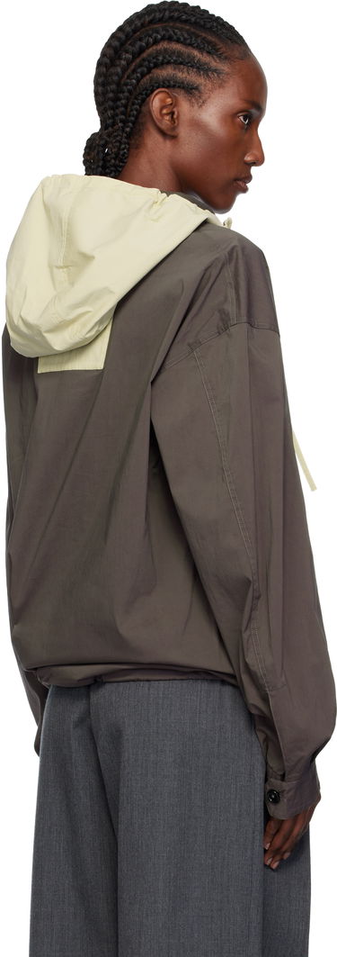 Vetrovka JW Anderson JW Anderson Contrast Hood Anorak Hnedá | JK0415-PG1838, 2