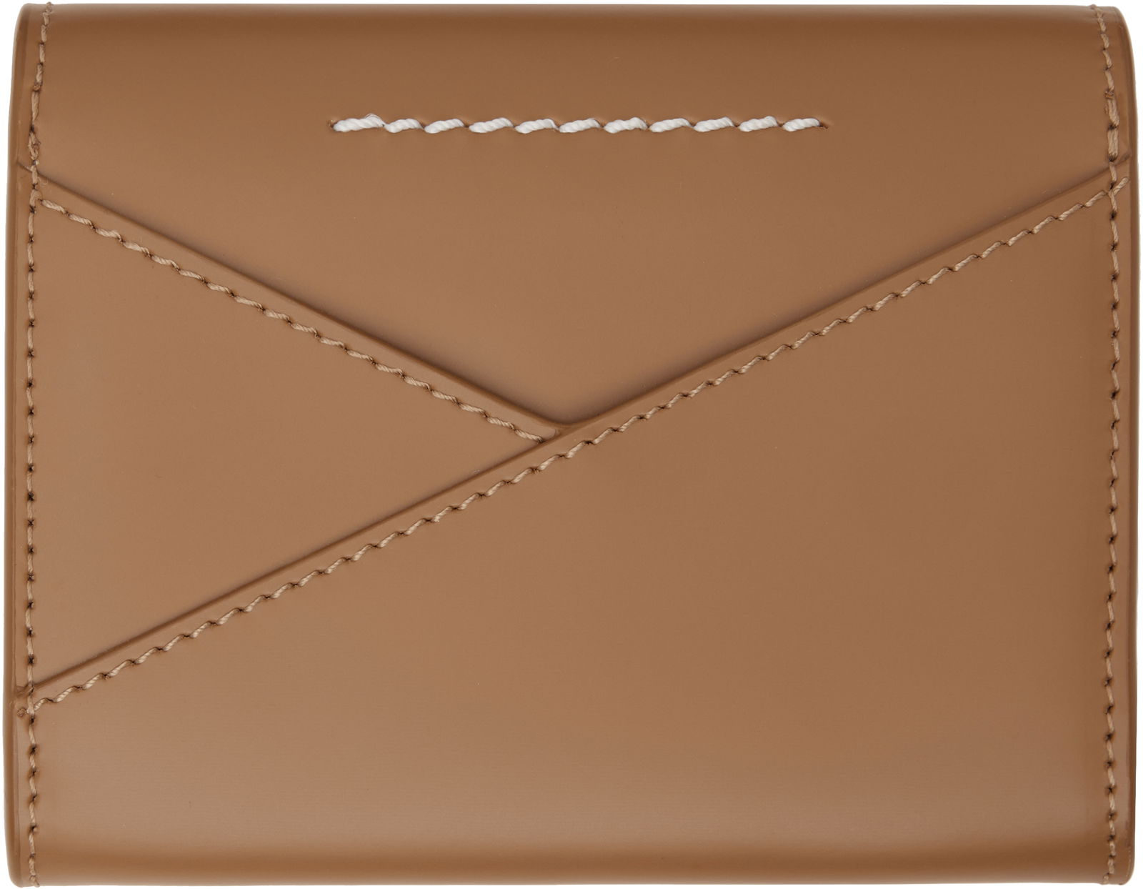MM6 Maison Margiela Leather Flap Wallet