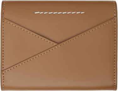 Peňaženka Maison Margiela MM6 Maison Margiela Leather Flap Wallet Hnedá | SA5UI0010 P7183, 1