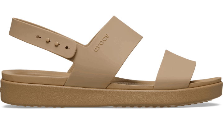 Tenisky a topánky Crocs Brooklyn Backstrap Low Low Sandals Béžová | 212399-2NB