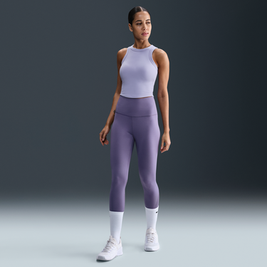 Tielko Nike One Fitted Dri-FIT Crop Tank Fialová | FN2806-533, 1