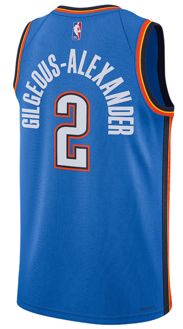 Dres Nike Dri-FIT NBA Swingman Oklahoma City Thunder Icon Edition 2022/2023 Navy | DN2016-403, 2