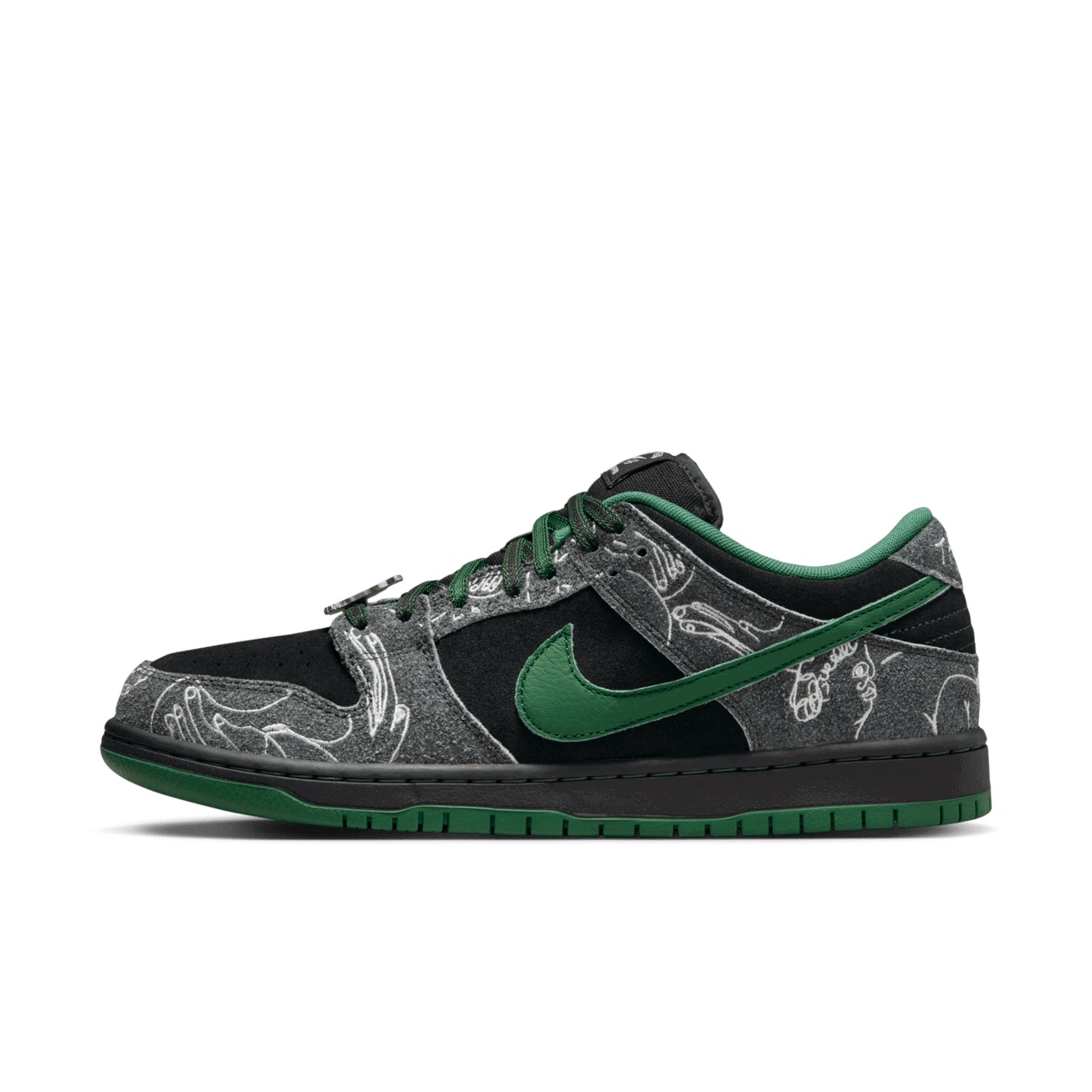 There Skateboards x Dunk Low "Gorge Green"