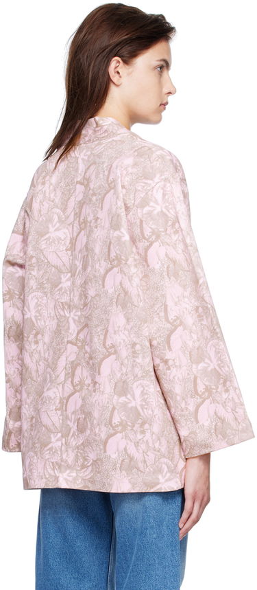 Bunda Stockholm (Surfboard) Club Stockholm Surfboard Club Kimono Denim Jacket Ružová | Kimono, 2