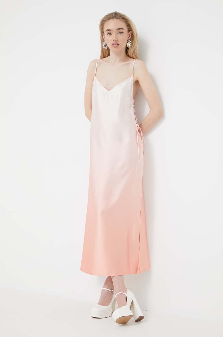 Šaty BOSS Degradé-print Slip Dress Rôznofarebný | 50493344, 0