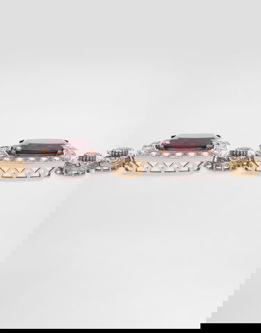 Náhrdelník Dolce & Gabbana Dolce & Gabbana Eleganza 18K White & Rose Gold Garnet & Sapphire Necklace Červená | WNSA5GWGAR1W8266, 2