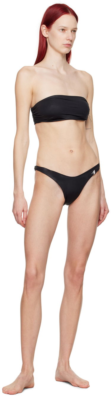 Plavky The Attico Attico Strapless Bikini Čierna | 243WBB88 PA63, 3