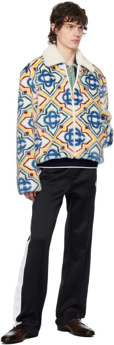 Bomber bunda Casablanca Casablanca Jacquard Faux-Fur Jacket Rôznofarebný | MPS25-OT-153-01, 3