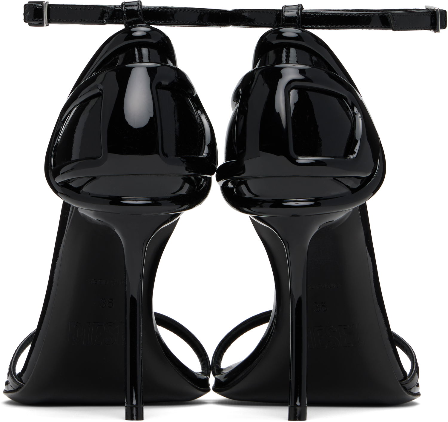 Oblečenie Diesel D-Ten&Half Heeled Sandals Čierna | Y03662 P7381, 1