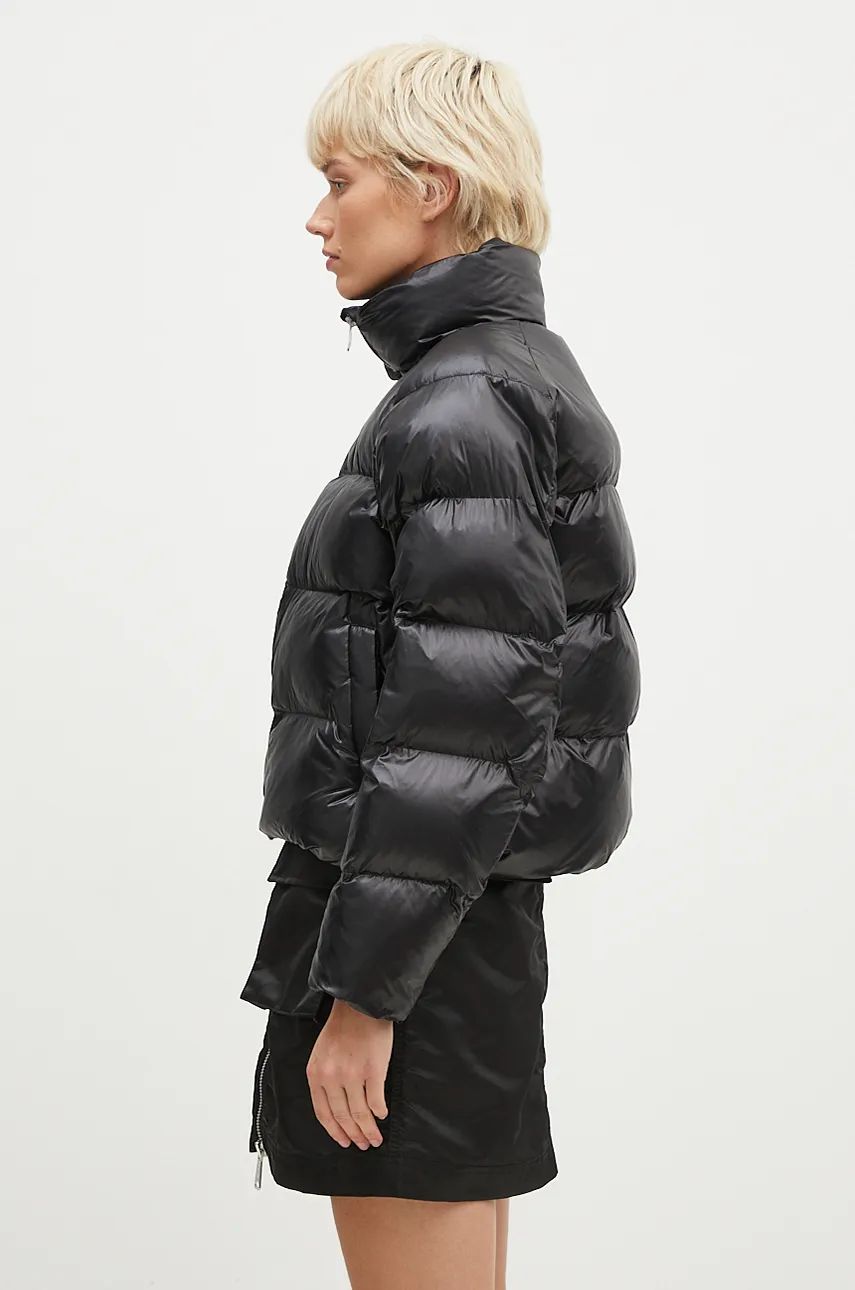 Prešívaná bunda Puma Shiny Puffer Jacket Čierna | 626514, 1