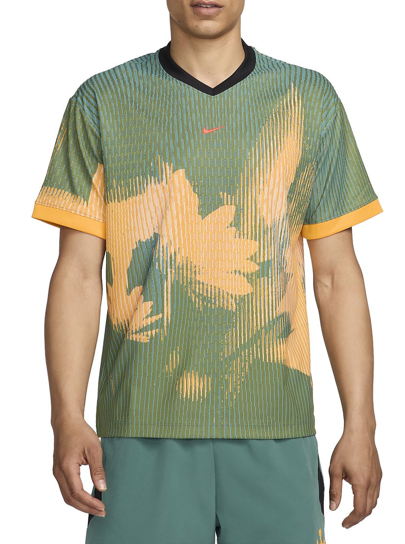 Tričko Nike NikeCourt ADV T-Shirt Zelené | fn2428-361