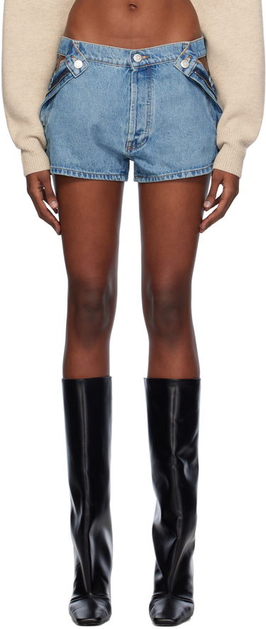 Šortky Coperni Coperni Open Hip Denim Shorts Modrá | COPP71202, 0