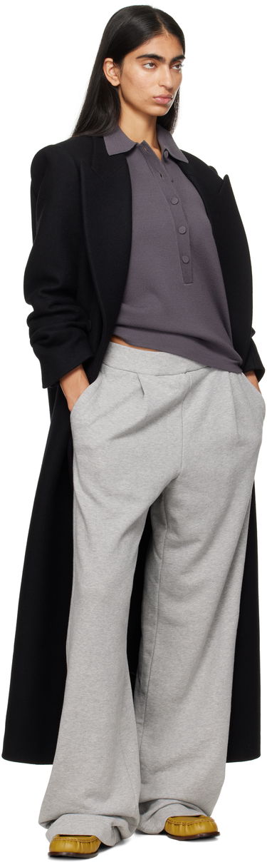 Trenčkot Dries Van Noten Dries Van Noten Wool Double-Breasted Maxi Coat Čierna | 242-010216-9223, 3