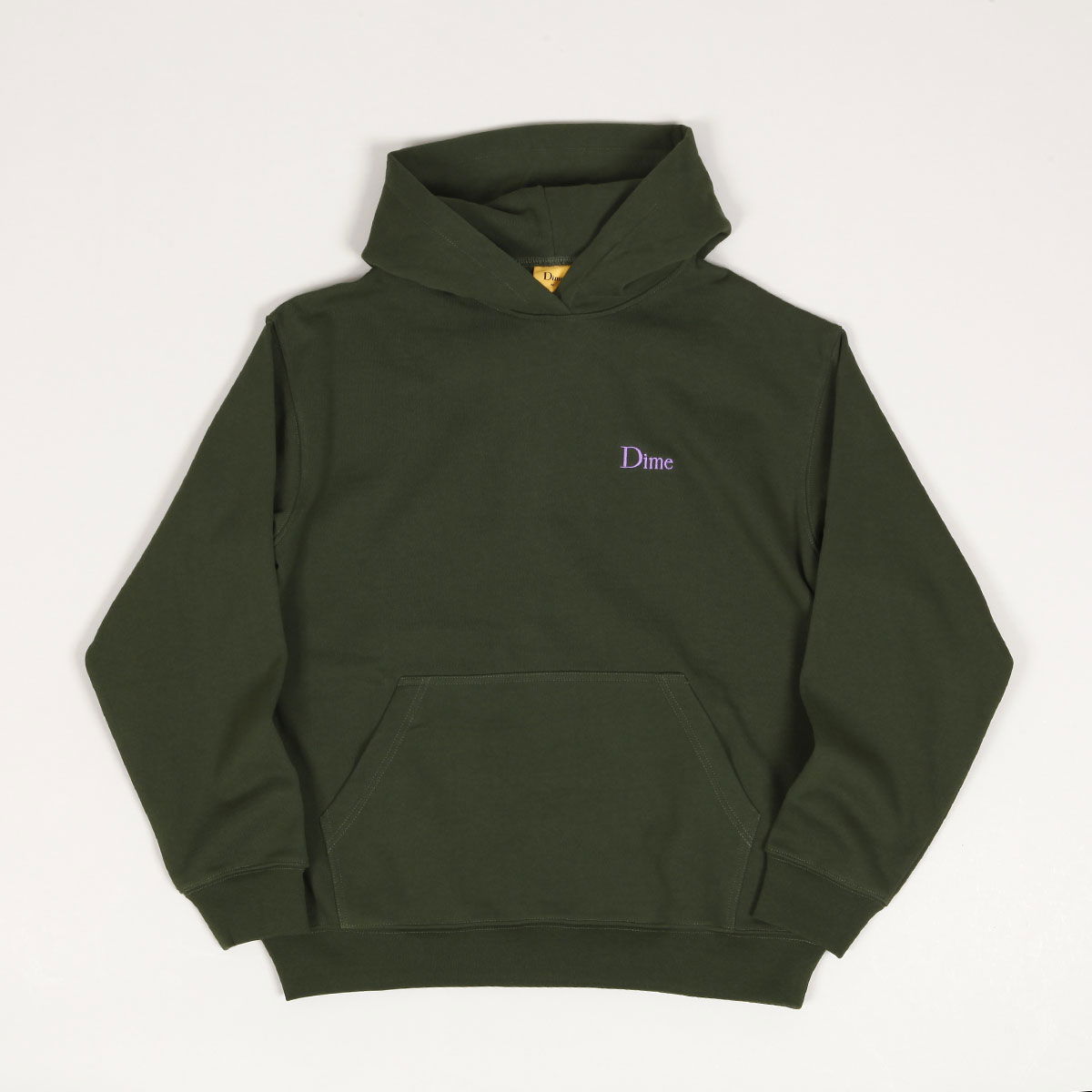Mikina Dime Classic Small Logo Hoodie Zelené | dimeho2319for, 0