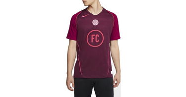 Tričko Nike FC Home Soccer Jersey Vínová | at6017-681, 1