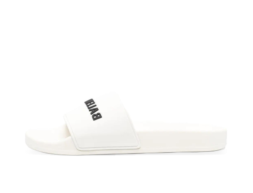Tenisky a topánky Balenciaga Pool Slide Eggshell Biela | 565826W1S809310