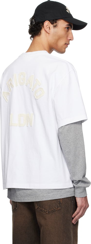 Tričko AXEL ARIGATO Arigato 'LDN' T-Shirt Biela | A3004001, 2