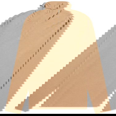 Mikina PANGAIA Pangaia Regenerative Merino Knit Slim Half Zip Sweater Béžová | 100012751348, 1