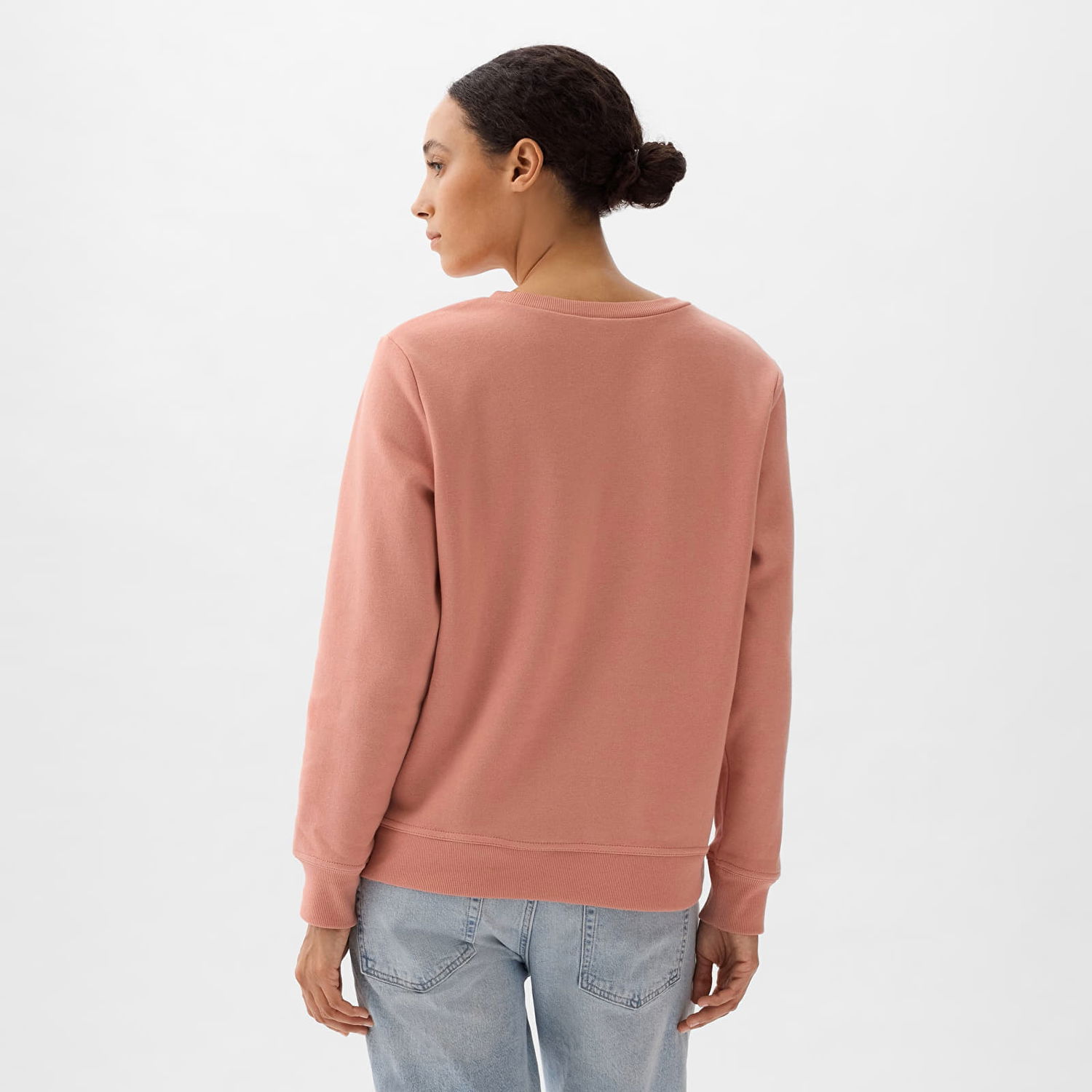 Mikina GAP Logo Sweatshirt Pink Rosette Ružová | 885265-03, 1