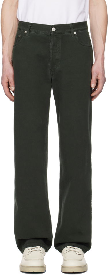 Džínsy Burberry Burberry Regular-Fit Jeans Zelené | 8101264, 0