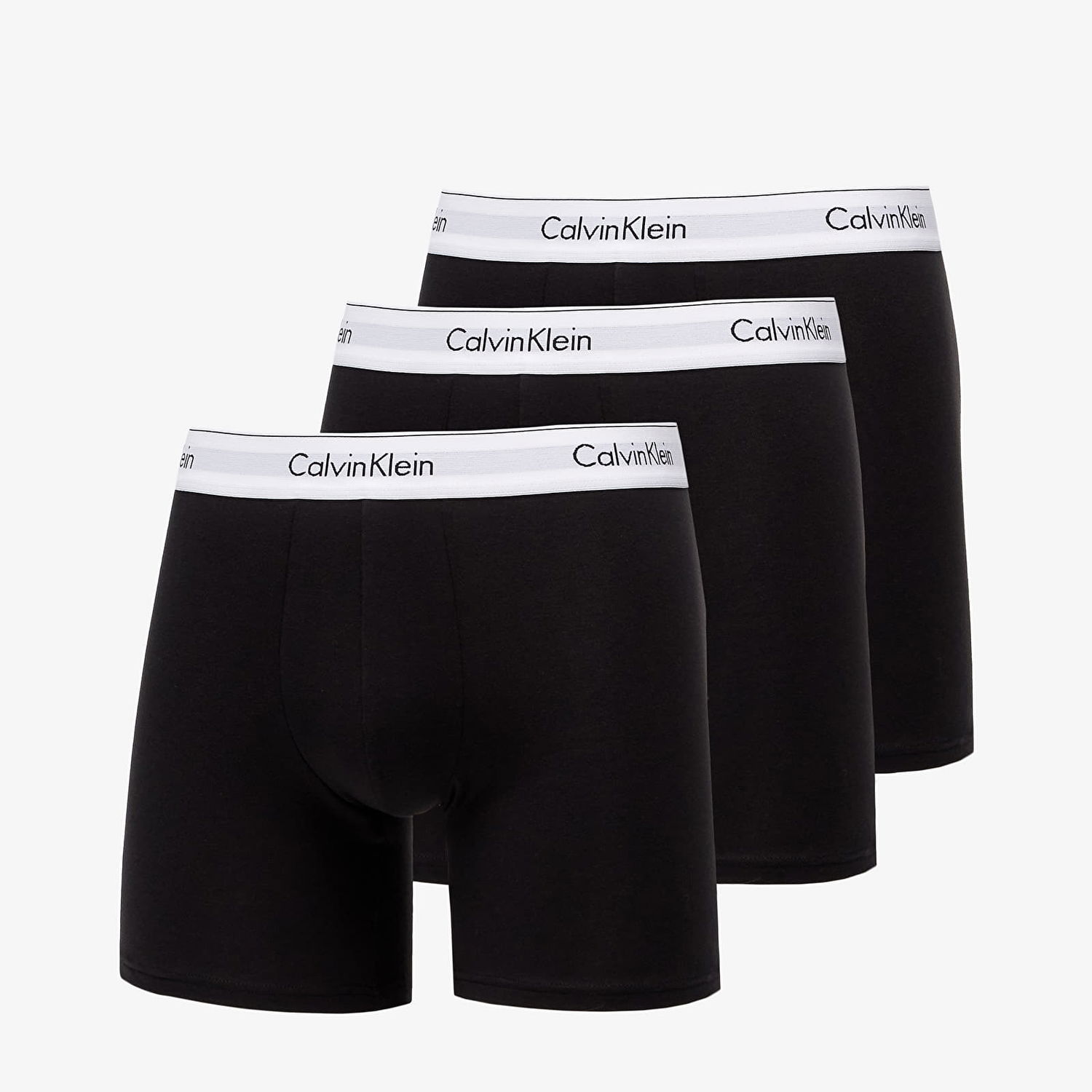 Boxerky CALVIN KLEIN Modern Cotton Stretch Boxer Čierna | 000NB2381A-001, 0