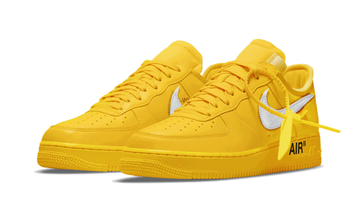 Tenisky a topánky Nike Off-White x Air Force 1 Low "Lemonade" Oranžová | DD1876-700, 1