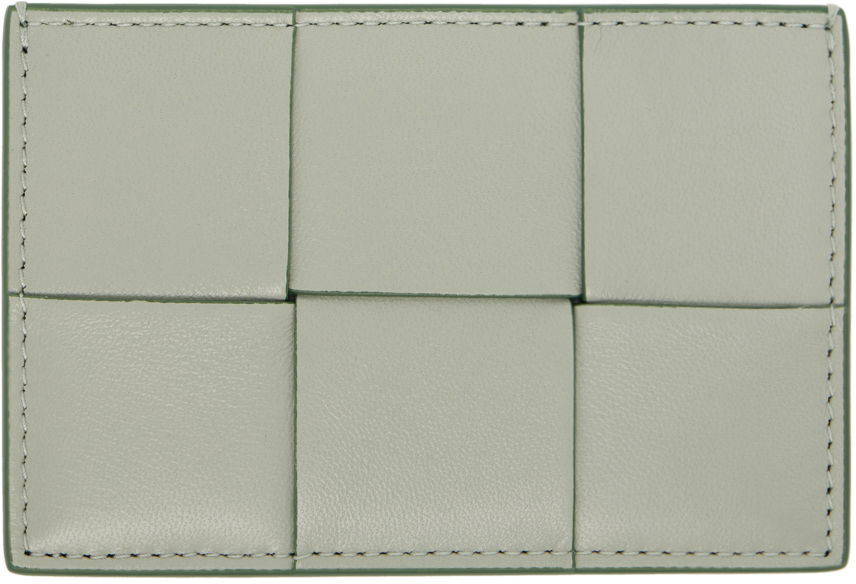 Peňaženka Bottega Veneta Cassette Credit Card Holder Zelené | 742693 V2PN1, 0