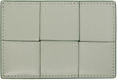 Peňaženka Bottega Veneta Cassette Credit Card Holder Zelené | 742693 V2PN1, 0