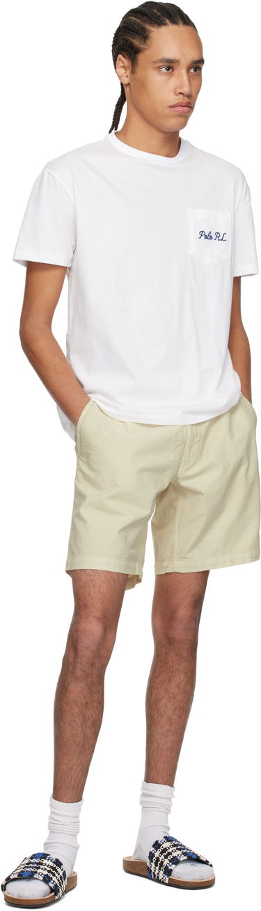 Šortky Polo by Ralph Lauren Polo Ralph Lauren 8-Inch Polo Prepster Mineral-Dyed Shorts Béžová | 710958587003, 3