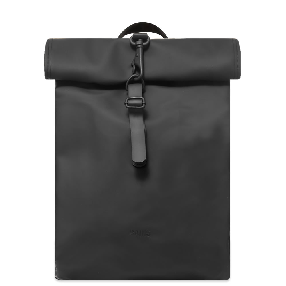 Batoh Rains Rolltop Rucksack Mini Čierna | 13610-01, 0