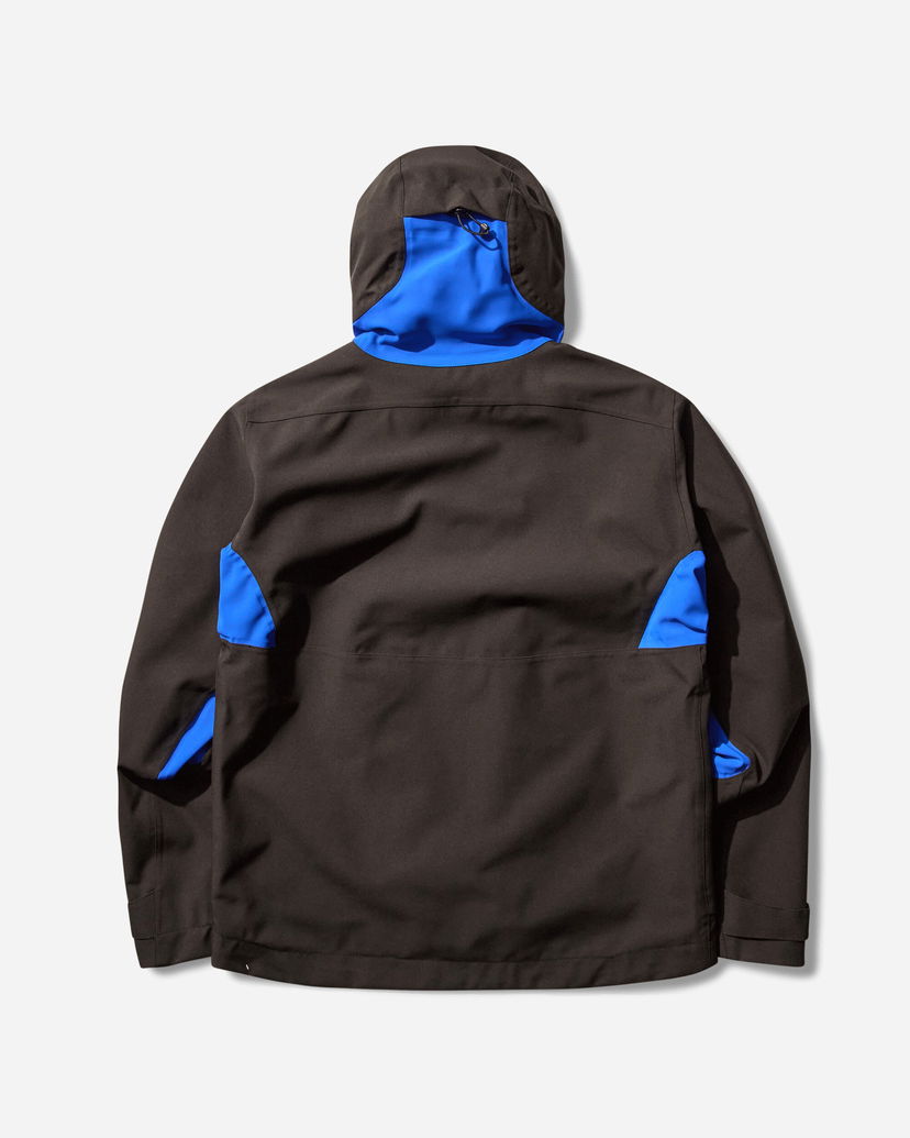 Vetrovka GR10K Skeleton Shell II Hoodie Čierna | CG031190AC05 05