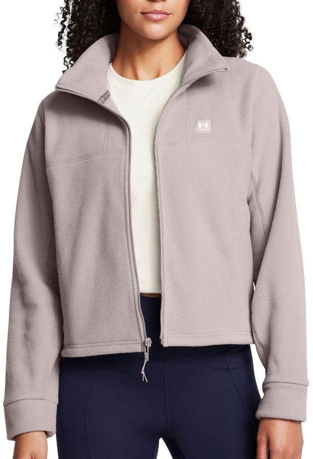 Mikina Under Armour Women's Expanse Fleece Full-Zip Jacket Fialová | 1387694-015, 0