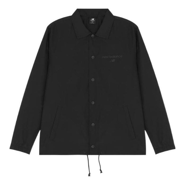 Vetrovka New Balance Classic Evergreen Coach Jacket Čierna | AMJ21551-BK, 0