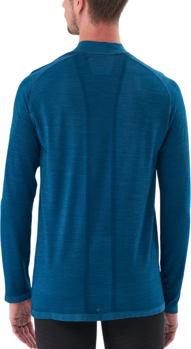 Tričko Compressport Men's Long Sleeve Running T-Shirt Modrá | atsm4885101l, 1