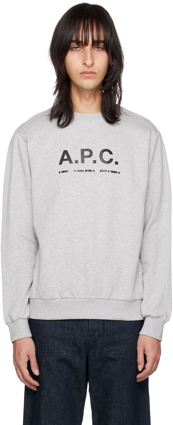 Mikina A.P.C. Franco Šedá | COGAC-M27783, 0