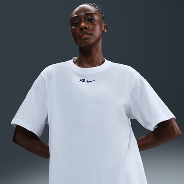 Tričko Nike A'ja Wilson Loose Fit Short-Sleeve T-Shirt Biela | HQ1696-100, 1