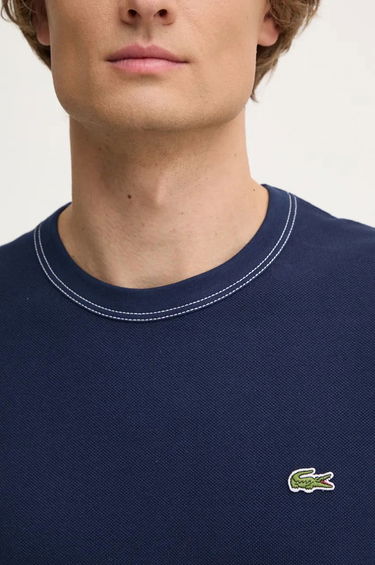 Tričko Lacoste Navy Blue T-Shirt Navy | TH2829, 4