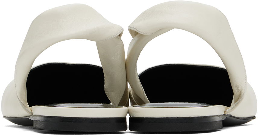 Starostlivosť o obuv BY FAR BY FAR Yasha Slingback Flats Biela | MWFFC024LL002WH020PL, 1